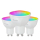 Inteligentne oświetlenie Nanoleaf Essentials Smart GU10 RGB (3 sztuki) ICNF080B023GU10